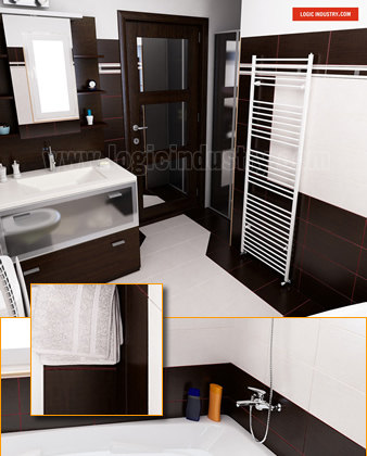 Prezentari tridimensionale 3D - baie2