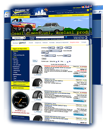 Web Design for Business - Magazin online Dinamic 92
