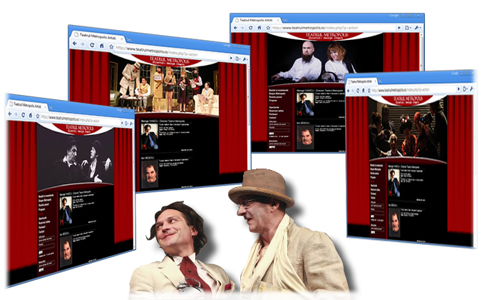Web Design for Business - Teatrul Metropolis Bucuresti